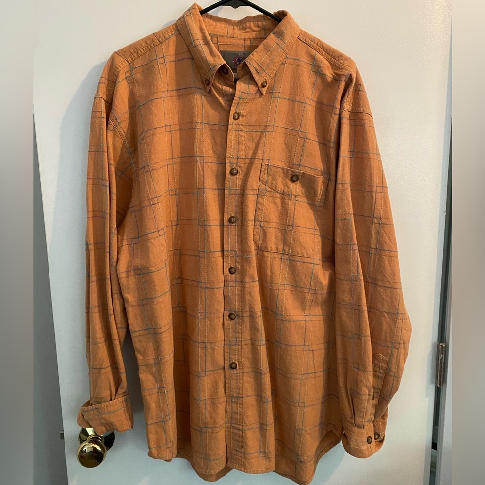 The Territory Ahead Sayulita Space Dyed Check Shirt - Men’s L
